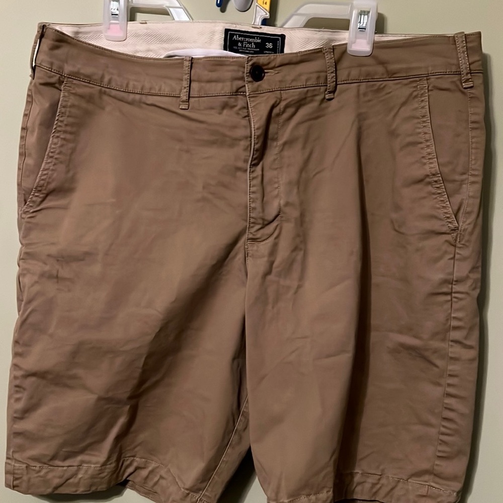 Abercrombie and Fitch Khaki Shorts